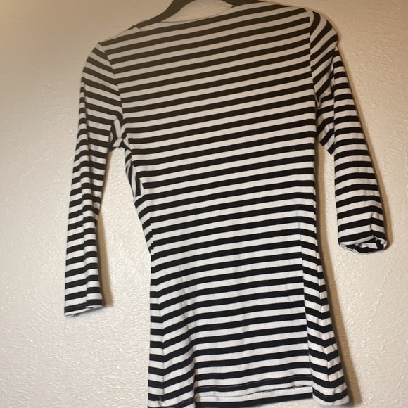 Guess stripe long sleeve top - Picture 2 of 2